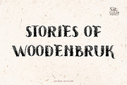 Dark Forest Uppercase Font, a Font by saturday.sketch (Thumbnail 5 of 10)