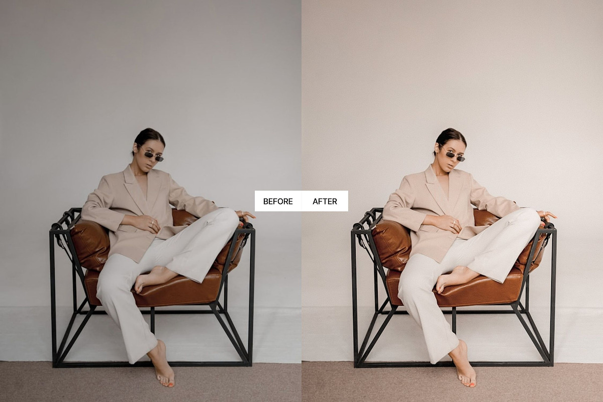Clean Girl Warm Lightroom Presets, a Preset Add-On by PixaSquare (Photo 5 of 10)