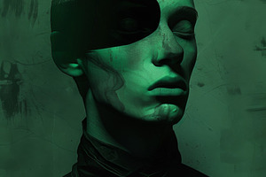 A modern and edgy layout, an Arts & Entertainment Photo by Handmadefont