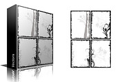 Grunge Photo Frames & Borders