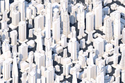 Low Poly City Buildings, an Architecture 3D Model by multimedia4ds (Thumbnail 1 of 5)