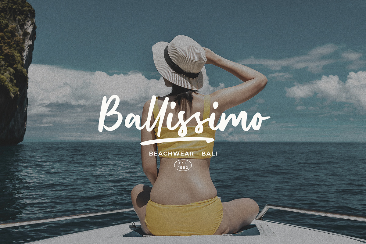 Thessallone - A Handwritten Script, a Handwritten Font by Wacaksara Co. (Photo 2 of 8)