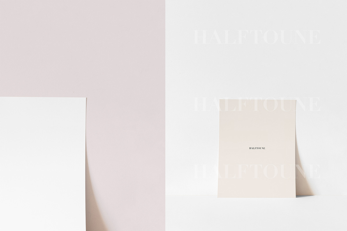 Clean Customizable Poster Mockup, a Mockup by HALFTOUNE (Photo 4 of 5)