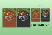 Christmas Party Invitation Template, an Invitation Template by Raftel (Thumbnail 4 of 4)