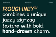 VT Roughney - Handdrawn Font, a Sans Serif Font by ViactionType (Thumbnail 2 of 14)