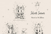 Silent Season: Advent & Line Art, a Seasonal Illustration by Purple (Thumbnail 8 of 10)