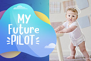 Baby Pilot, a Sans Serif Font by khurasan (Thumbnail 4 of 6)