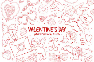 Vintage Cupid Clipart
