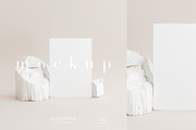 Greeting Card Mockup, Modern Mockup, a Mockup by HALFTOUNE (Thumbnail 1 of 4)