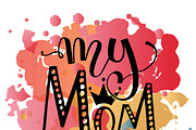 My Mom is the Best Watercolor Card, a Templates & Theme by Svetlana Kurako (Thumbnail 2 of 2)