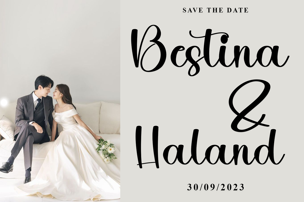 Dairy Wedding, a Handwritten Font by InermediaSTUDIO (Photo 2 of 8)