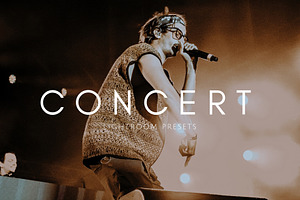 Cinematic Moody Concert LR Presets, an Action Add-On by CityTurtles