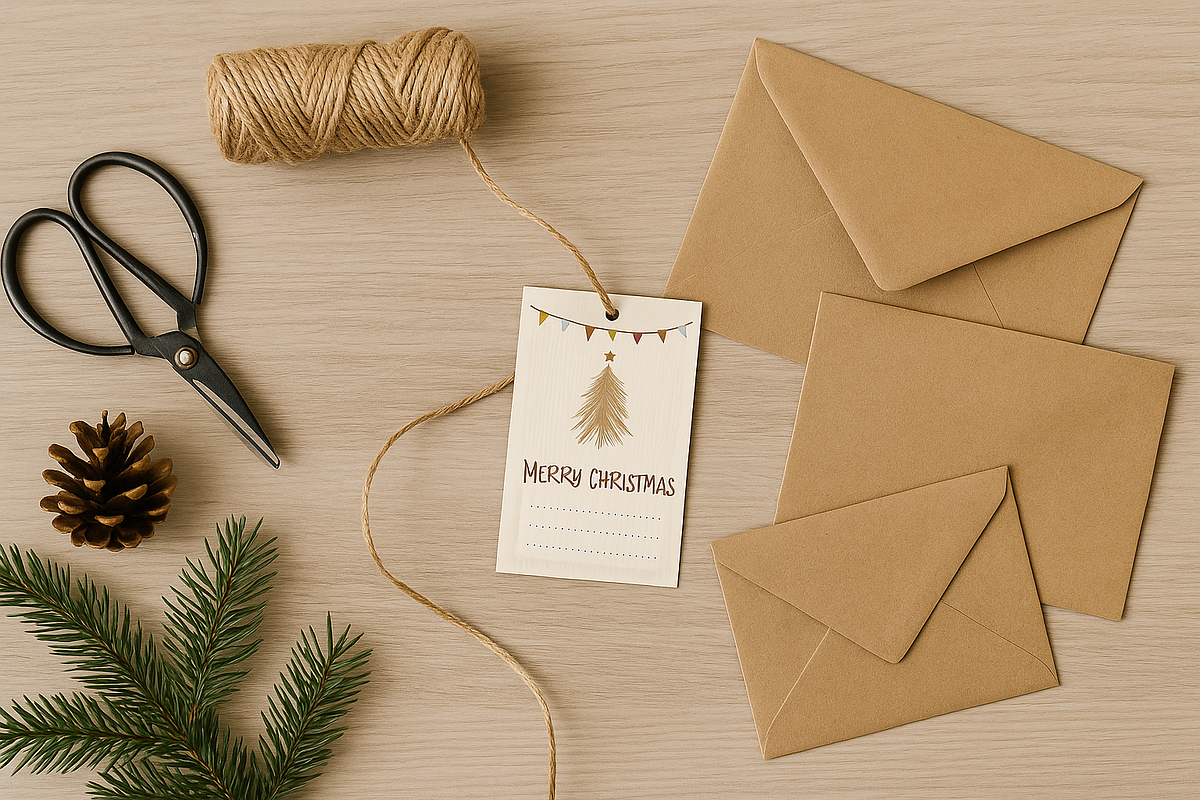 Nordic Christmas Tags Printable, a Card Template by KimitahDesign (Photo 4 of 4)