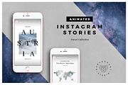ANIMATED Travel Instagram Stories, a Social Media Template by Ruby&Heart Studio (Thumbnail 1 of 11)
