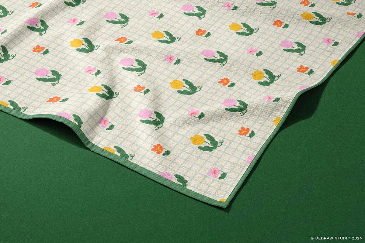 Patchwork Florals: Pattern Set, a Pattern Graphic by Dedraw Studio (Photo 11 of 13)