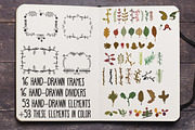 Hand-drawn frames and dividers, an Illustration by Guerillacraft (Thumbnail 5 of 5)