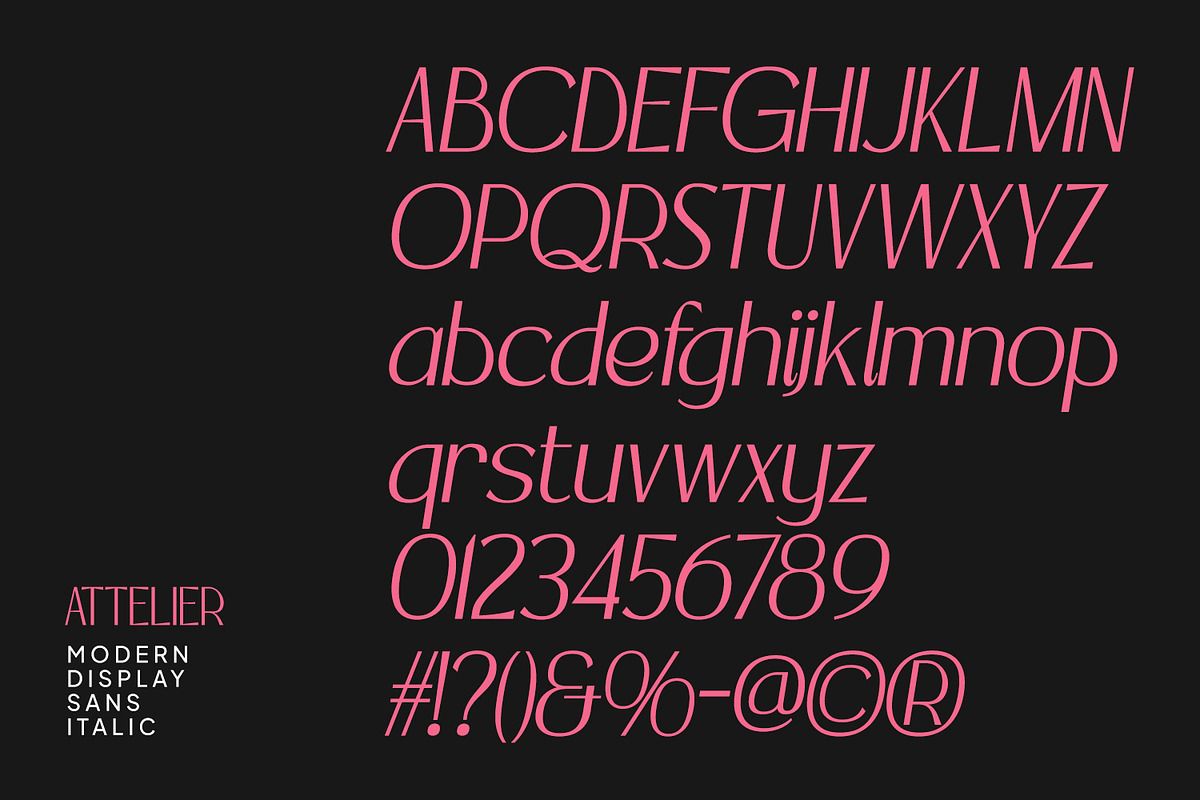 Attelier, a Sans Serif Font by Nathatype (Photo 8 of 12)