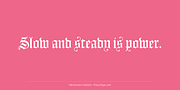 Fleischmann Gotisch, a Blackletter Font by preussTYPE (Thumbnail 9 of 11)