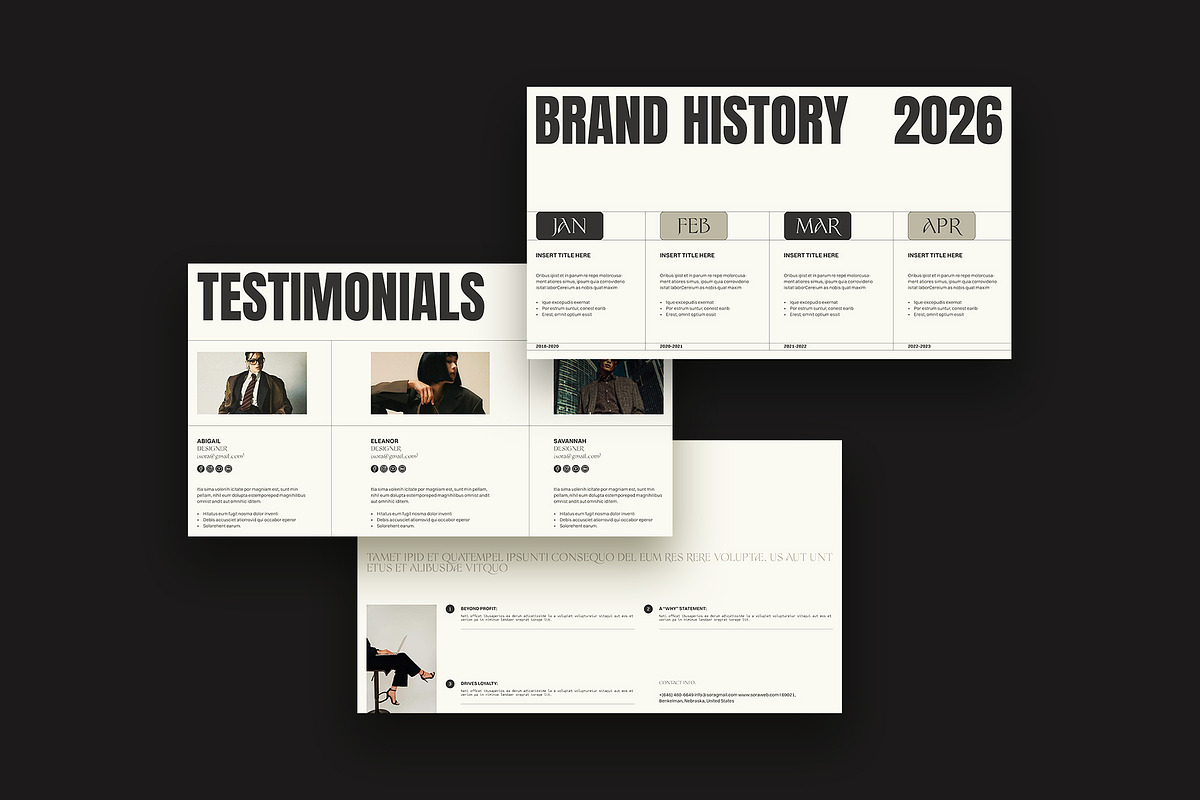 Brand Strategy Presentation Template, a Presentation Template by Studio Monova (Photo 15 of 15)