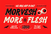 Morvesh, a Blackletter Font by graphicook (Thumbnail 6 of 10)