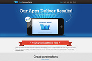 concise deliver results apps collect, an App Template by iconnice (Thumbnail 2 of 5)