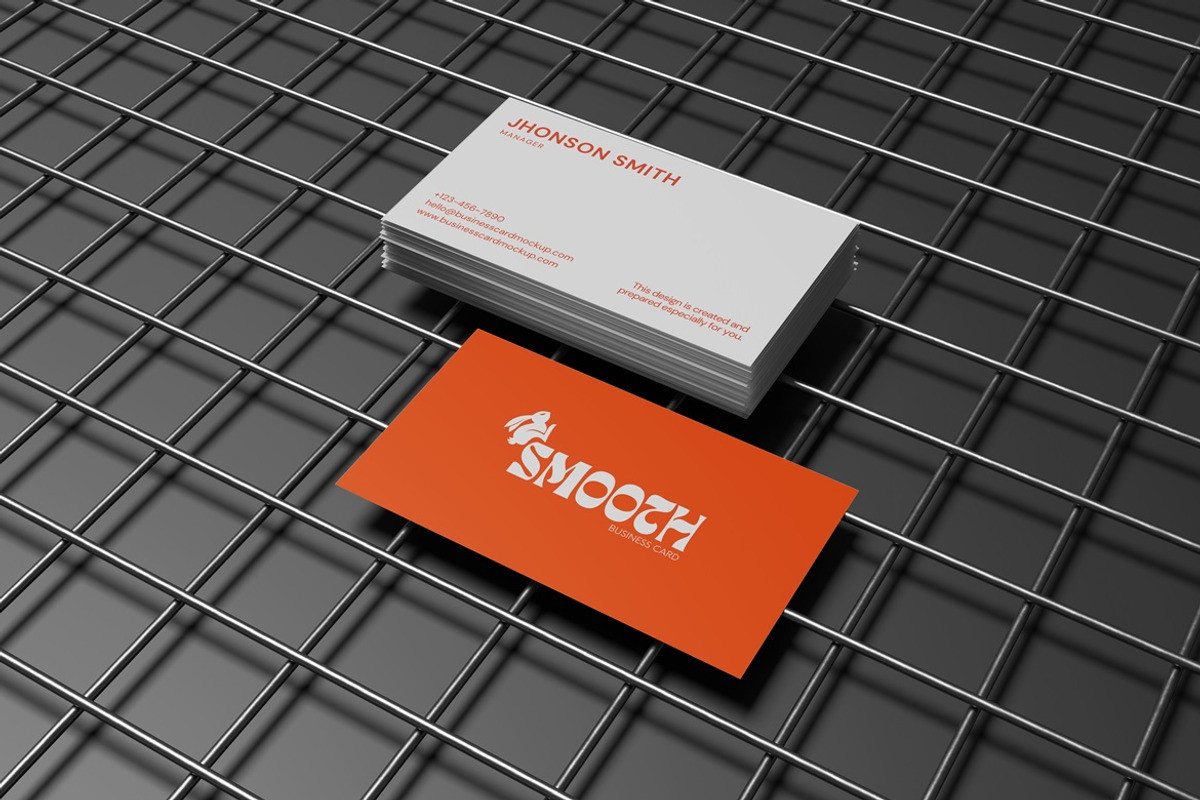 Business Card Mockup, an Advertising Mockup by GraphicWindow (Photo 6 of 7)