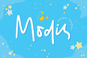 Modis, a Script Font by Atj.std (Thumbnail 1 of 7)