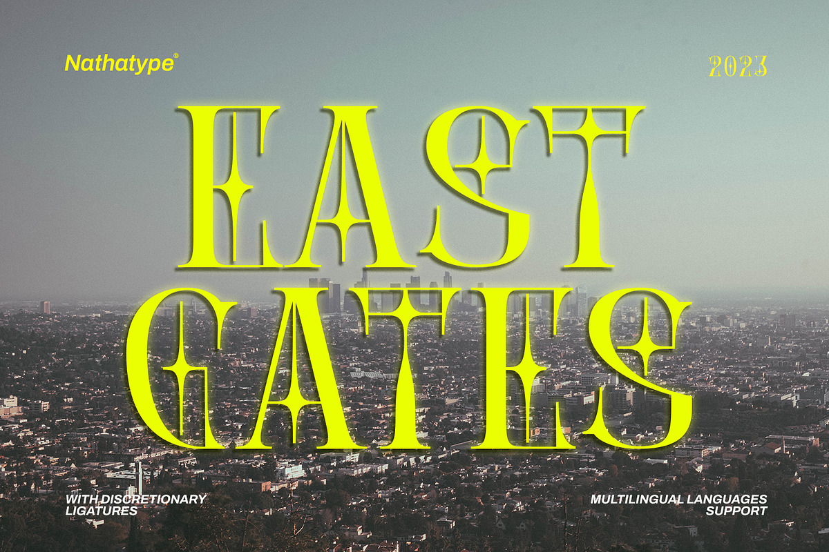 East Gates, a Symbol Font by Nathatype (Photo 1 of 11)