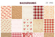 Love Editorial Collage Kit - 200 PNG, an Object Graphic by DreamoraArt (Thumbnail 8 of 10)