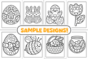 Easter Dot Markers Activity Book, a Seasonal Illustration by Craftsbeefy (Thumbnail 3 of 4)