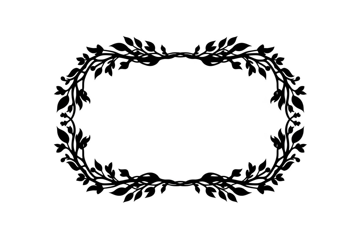 Decorative Nature Frame Silhouettem, a Graphic by BIPLOB EXPERT (Photo 3 of 13)
