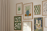 Handmade Prints I Hand Drawn Poster, a Background Graphic by Laras Wonderland (Thumbnail 2 of 12)