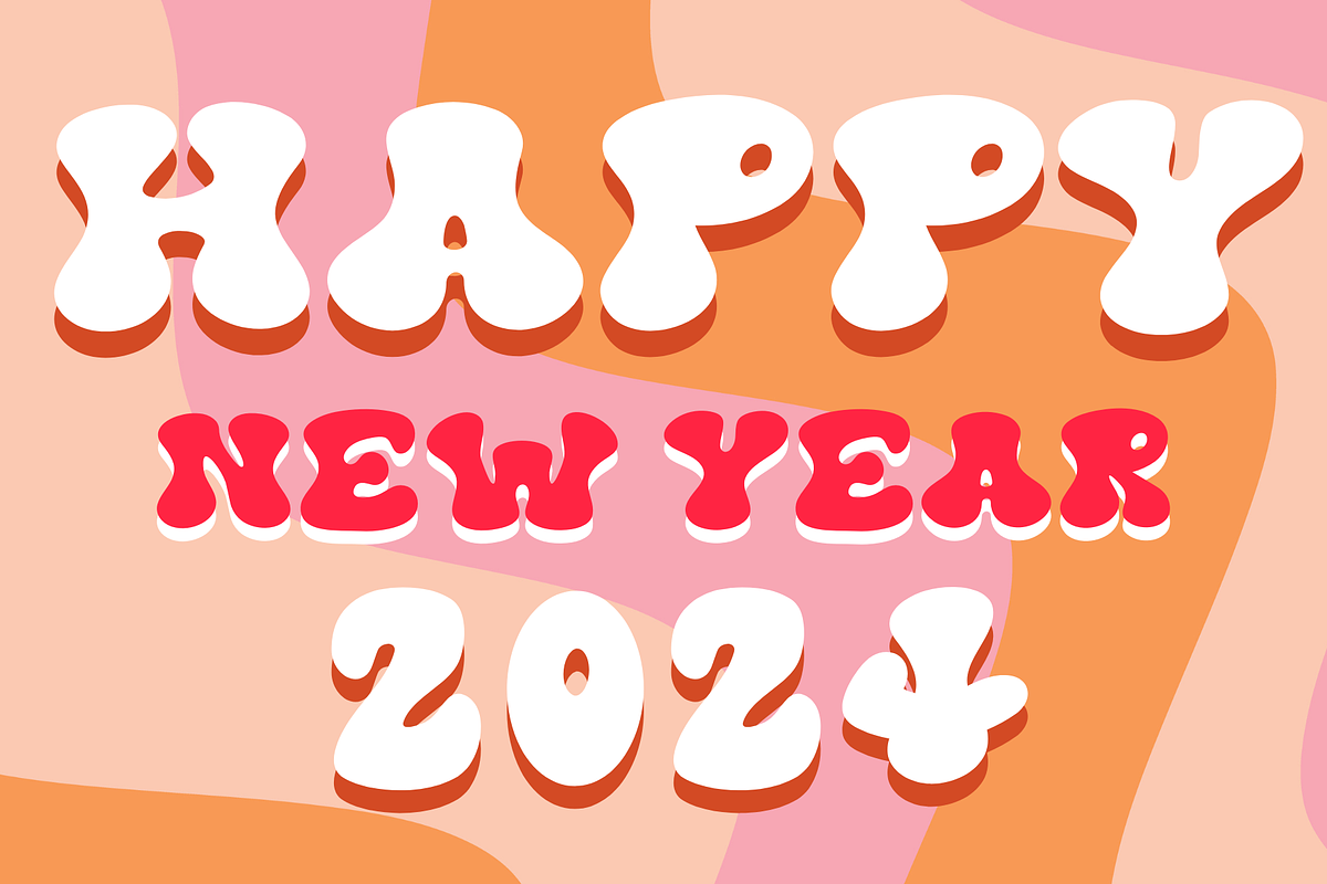 Quick is a retro groovy display font, a Handwritten Font by Brown Cupple (Photo 2 of 6)