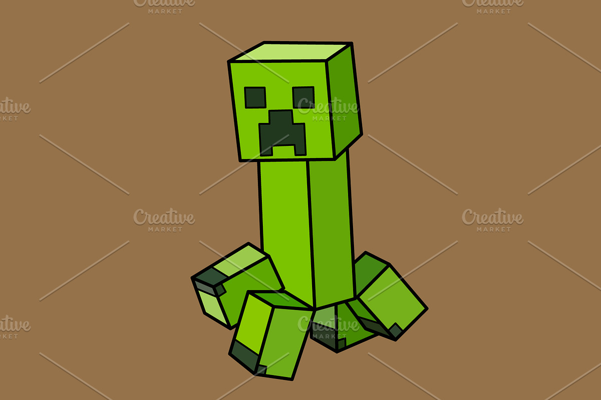 Creeper, an Illustration by Light_Lenser
