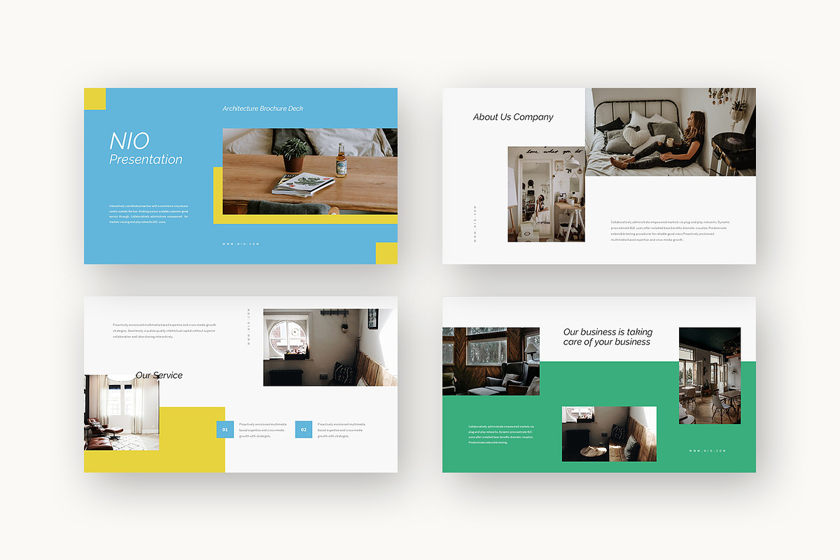 Nio : Arch Brochure Google Slides, a Presentation Template by Punkl Camp (Photo 2 of 16)