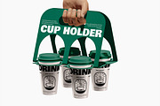 Cup Holder Mockup, a Packaging Mockup by Unerispace (Thumbnail 2 of 5)