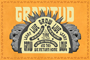 Las Cruces Font Collection + Extras, a Serif Font by Opus Nigrum (Thumbnail 12 of 16)