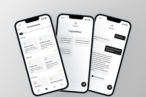 ChatHub - AI Chat Mobile App UI KIT