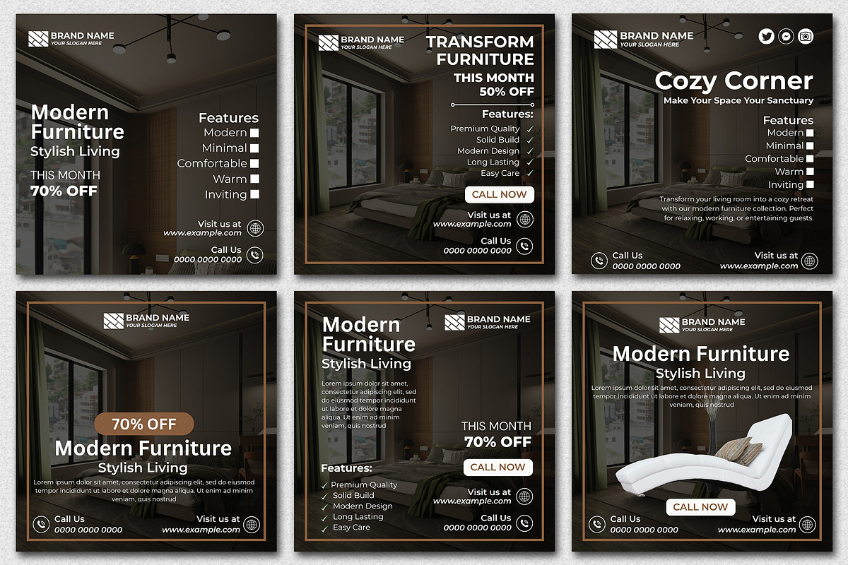 Indoor Social Media - Canva Template, a Social Media Template by Mohammad Sarfaraz (Photo 7 of 9)