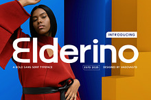 Elderino Bold Sans Serif Font
