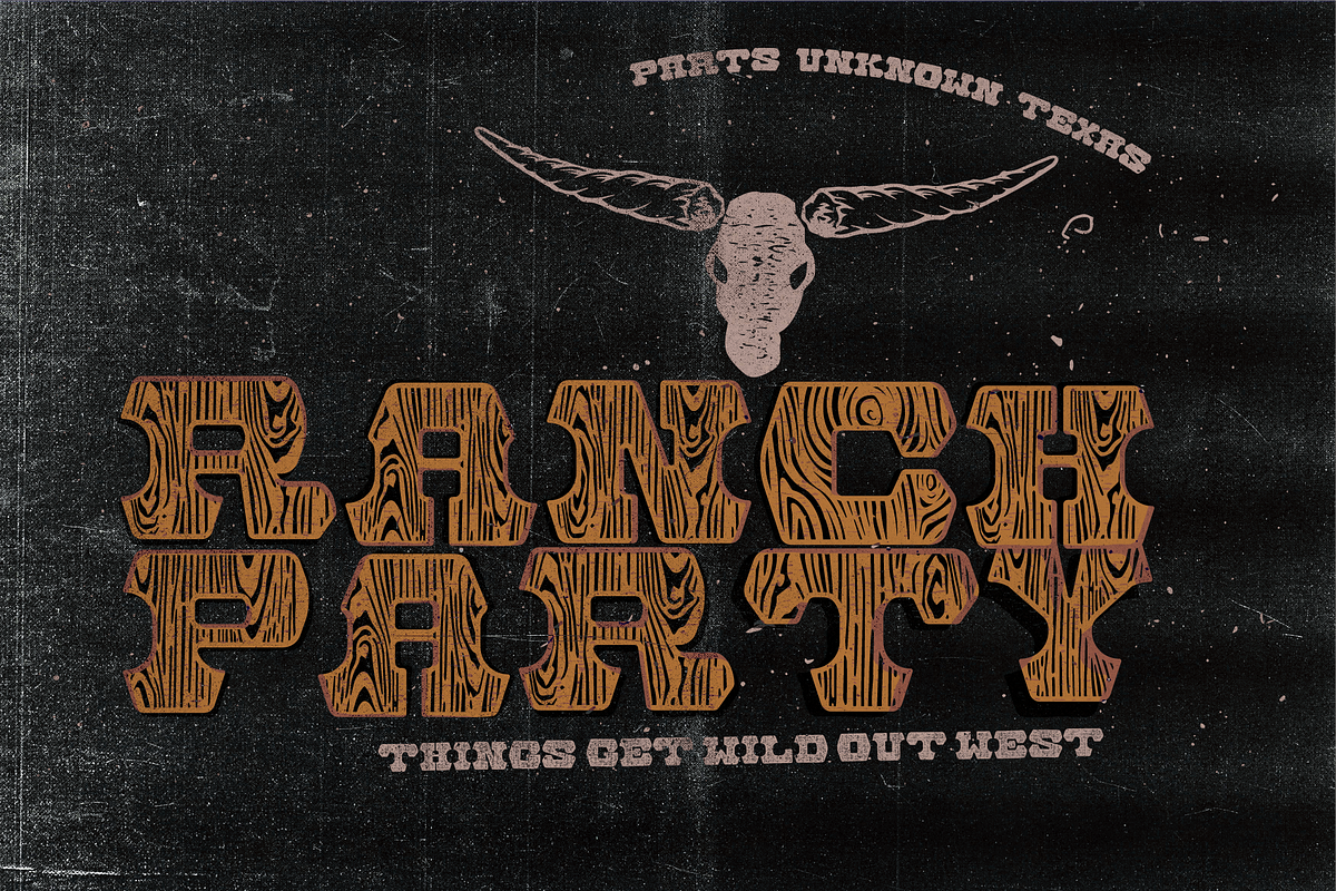 The Fort | A Rustic Display Font, a Serif Font by Bend Industries (Photo 6 of 6)