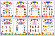 Preschool Brain Builder Book | Logic, a Stationery Template by Mustafiz (Thumbnail 4 of 4)