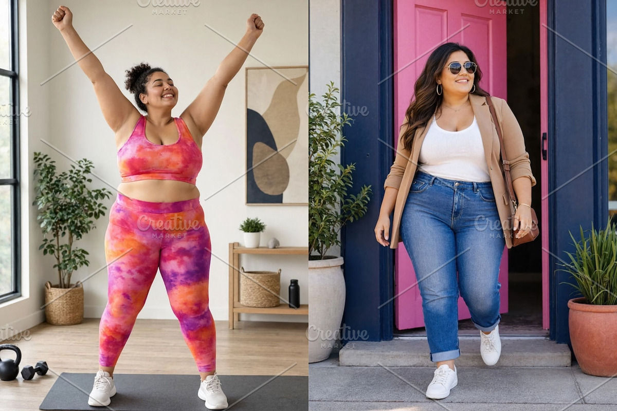 Plus Size Women Stock Photos, a Person Photo by Selenique Studio (Photo 7 of 12)