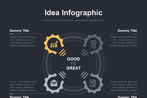 PPT, AI Infographic Diagram 033