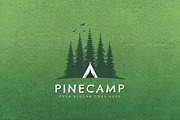 Pine Camp Logo Template, a Templates & Theme by Maximum Designstudio (Thumbnail 1 of 2)