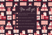 Valentines Clipart, Cards & Patterns, an Object Graphic by Panna Limon Store (Thumbnail 7 of 8)