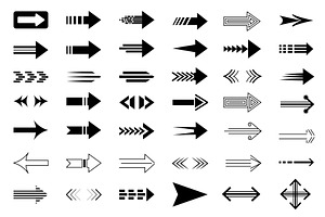 Arrows Vector Set, a Templates & Theme by alexdndz