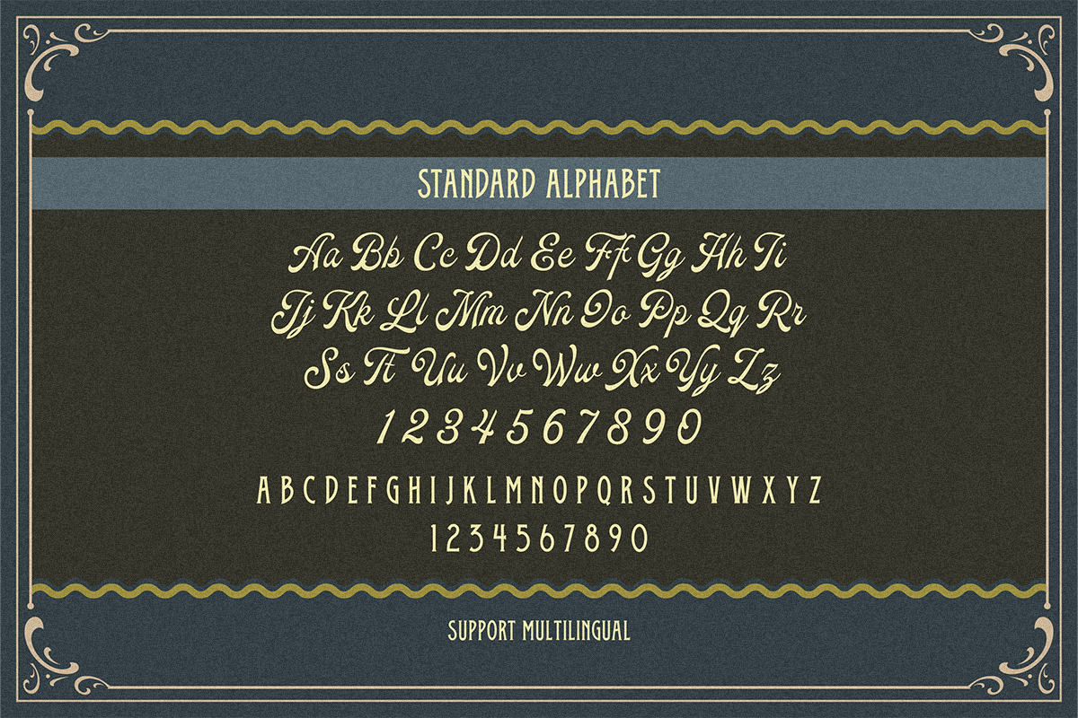 Oldy Beany Font Duo + Extras preview 7