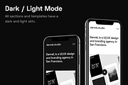 Dannel - Creative Portfolio Theme, a WordPress Template by UniStudio (Thumbnail 2 of 3)