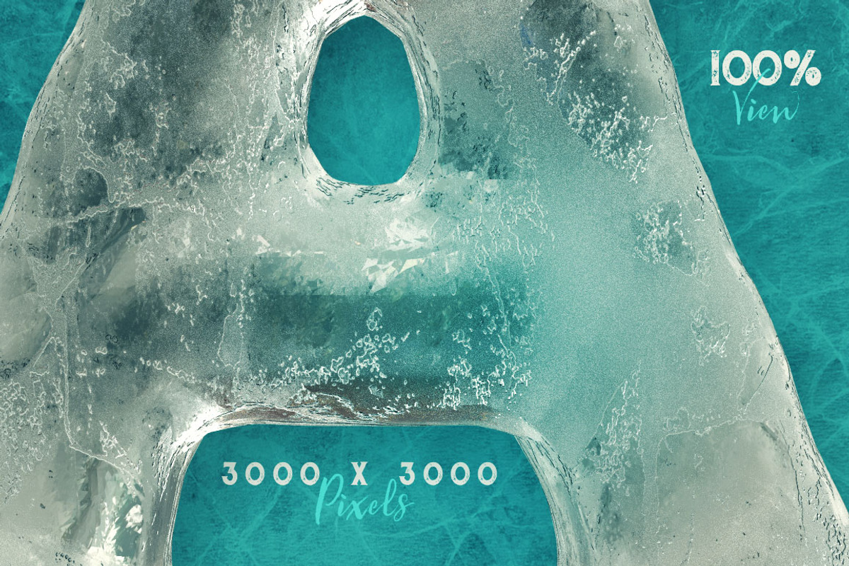 Ice Ice Baby - 3D Lettering, a Graphic by MIIM